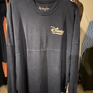 Disney Navy Cast Member spirit jersey size L